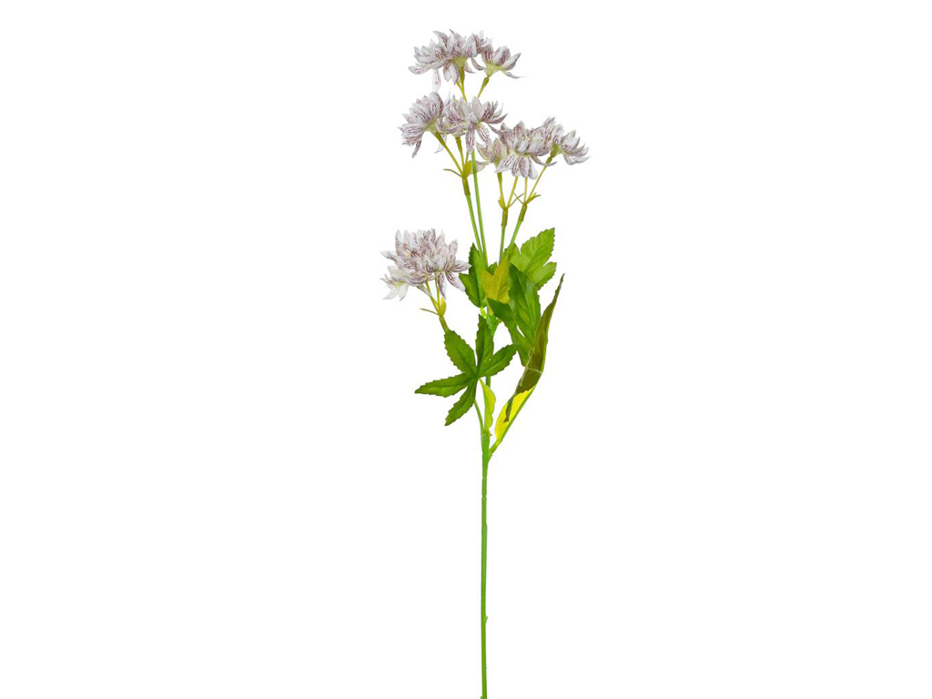 Větvička s barevnými květy 50 cm lila
