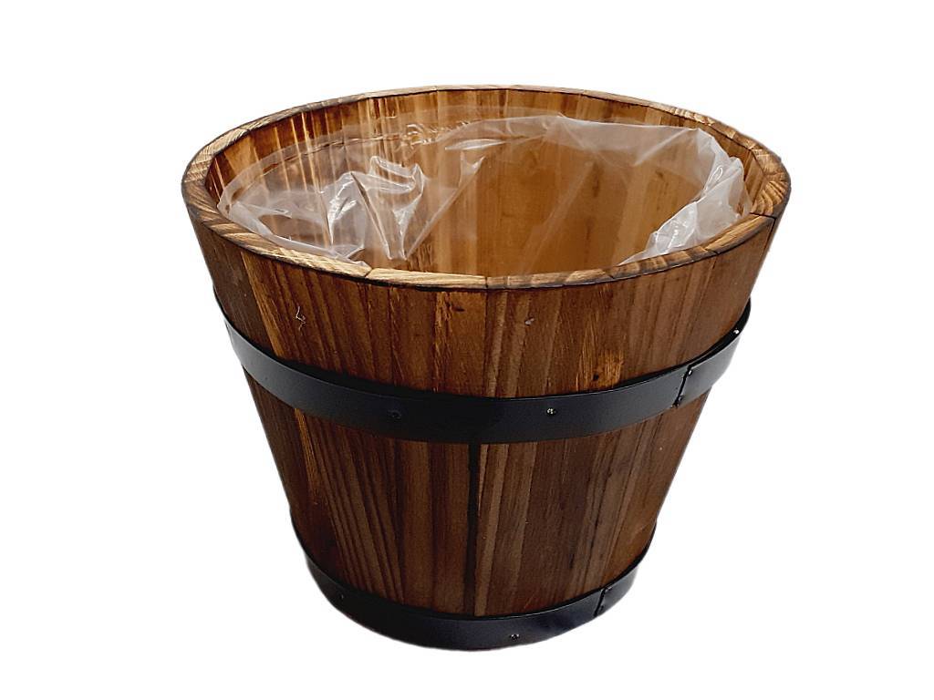 Vědro dřevo 23 cm