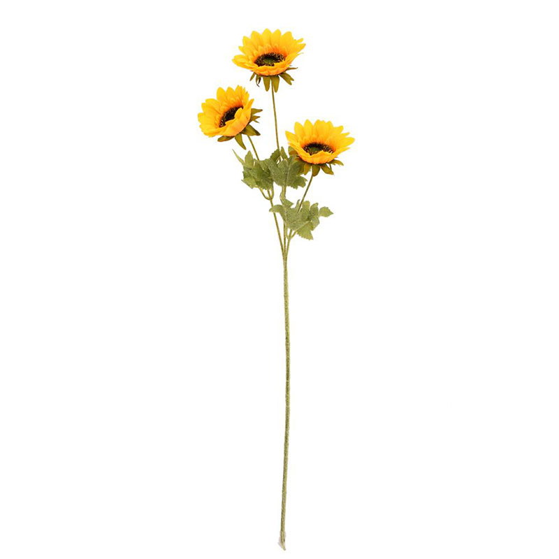 Slunečnice 3 květy 54 cm