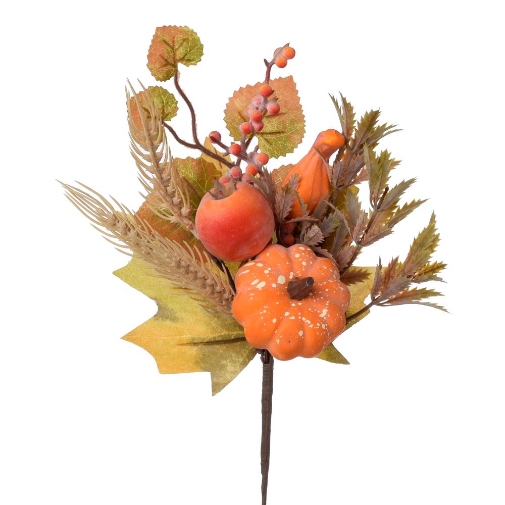 Větev dýně bobule listy 29 cm