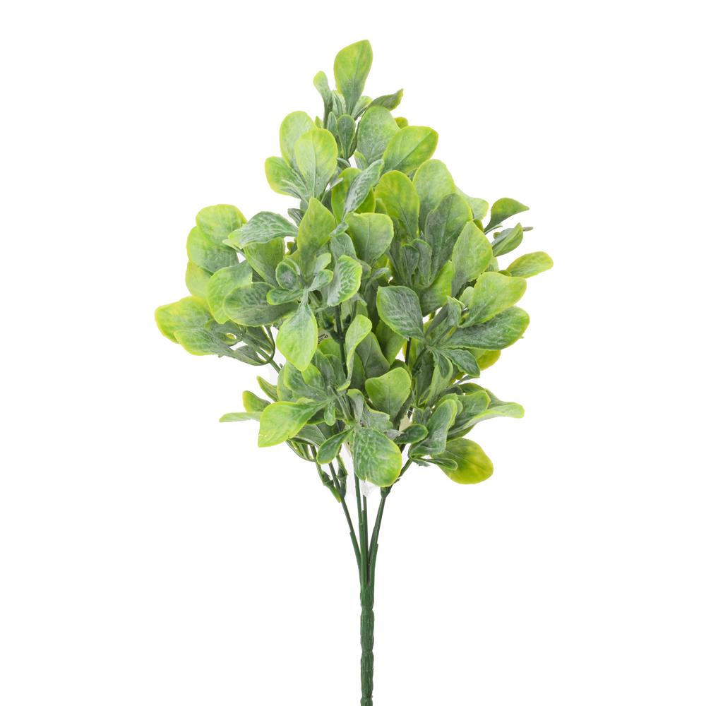 Větvička lístky zelená 27 cm