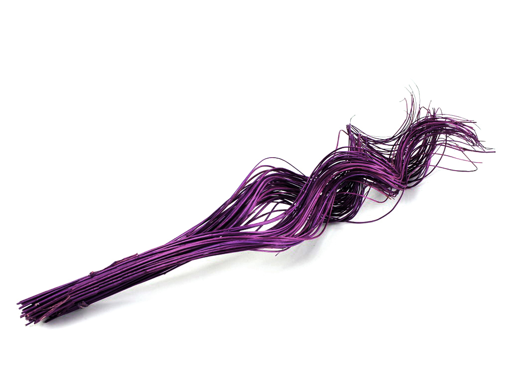 Curly ting 60 cm tmavě fialová