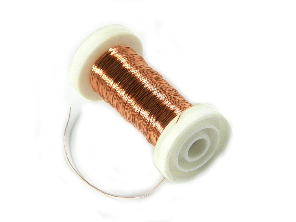 Drát aranžovací na cívce Ø 0,30 mm 50 g světle hnědý