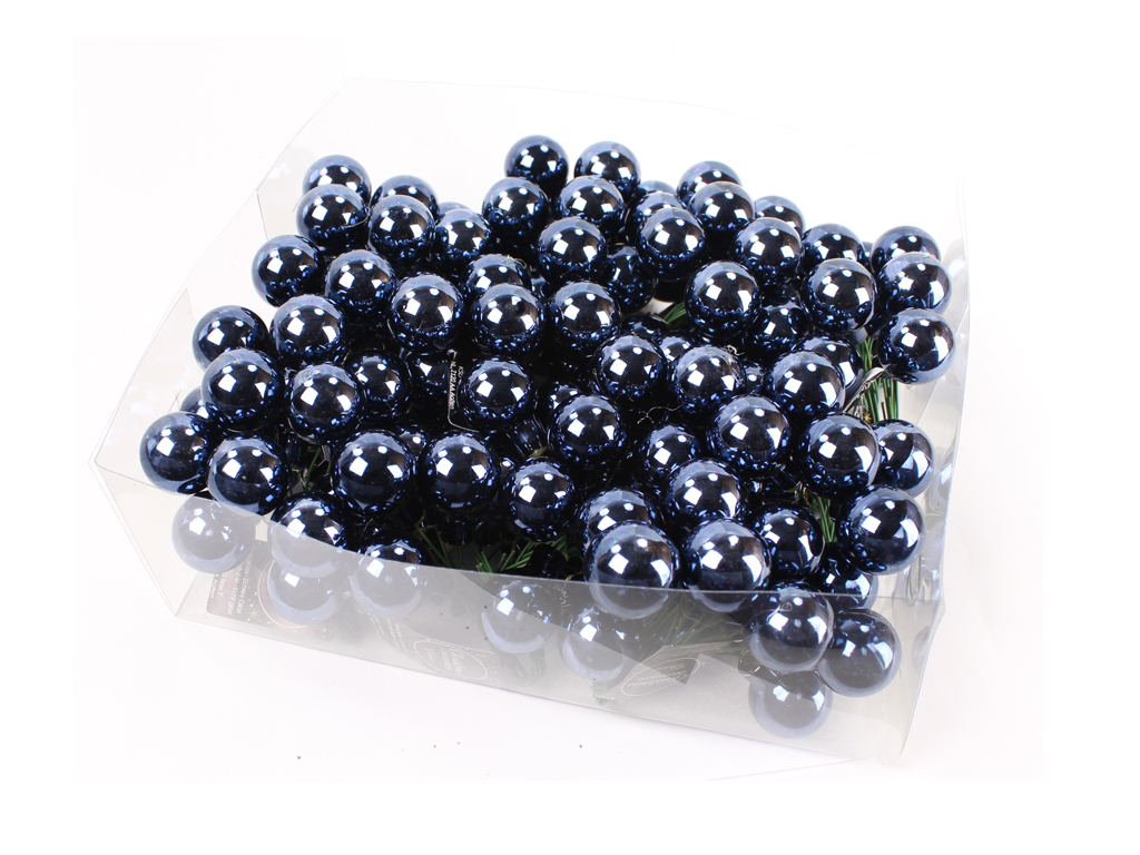 Koule zápich 2cm 144ks ocel.mod lesk BOX