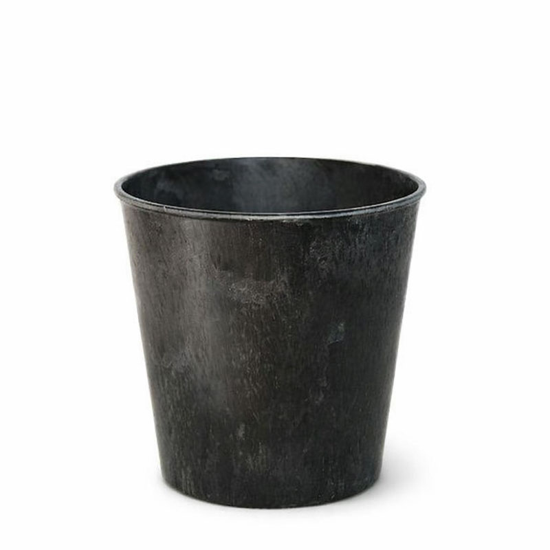 Obal melamin 13 cm kulatý antracit