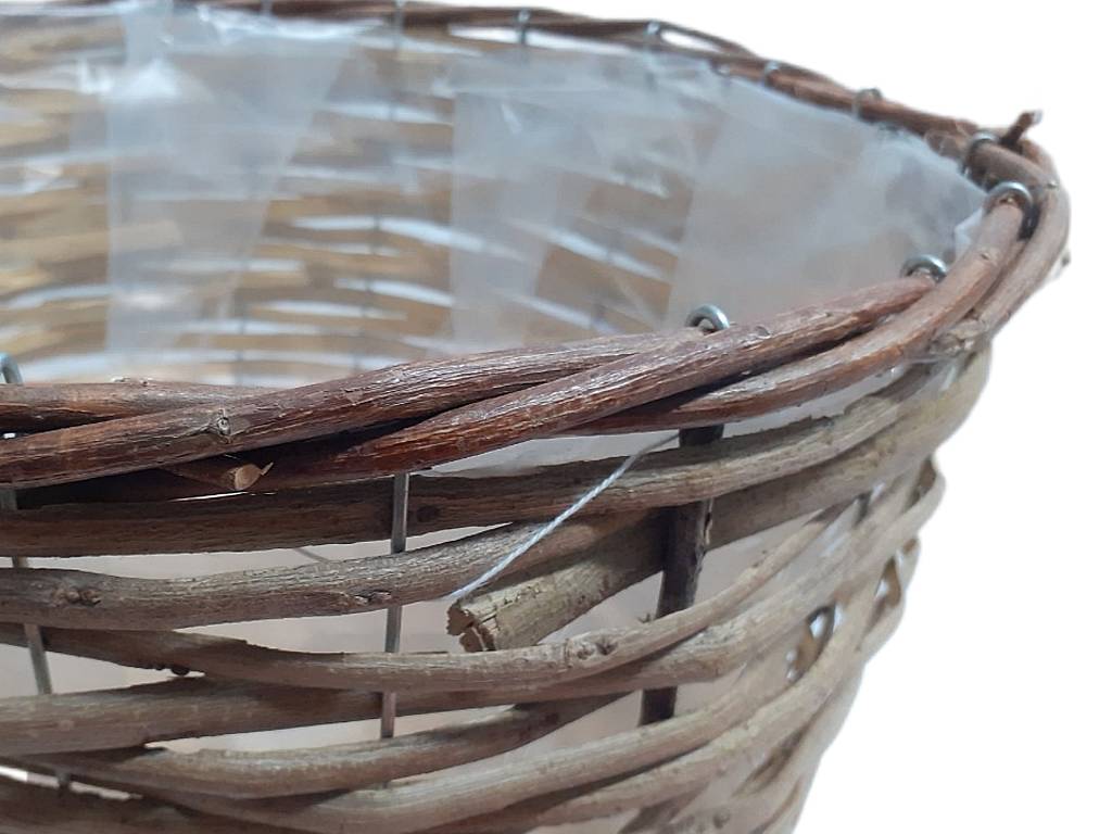 Obal proutí 37 cm natural