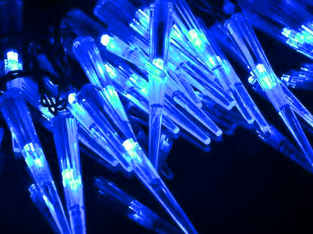 Vánoční osvětlení 20sv 1,9m LED ven modr