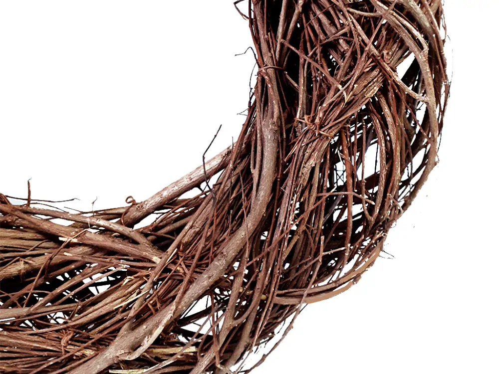 Věnec proutěný Ø 35 cm naturální