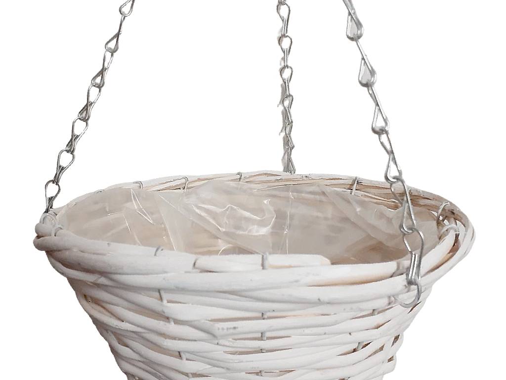 Obal proutěný závěsný ∅ 29 cm kužel color