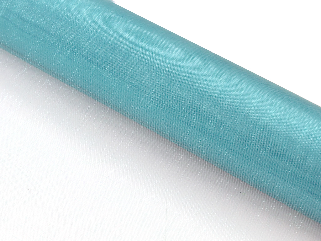 Stuha organza 35cm 9m sv.modrá