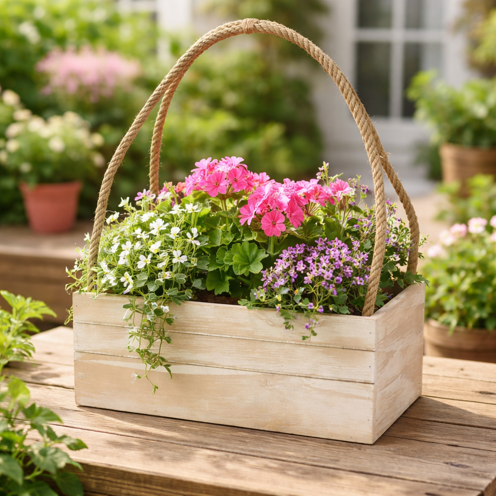 Taška dřevo 30 cm x 18 cm hnědý obdélník