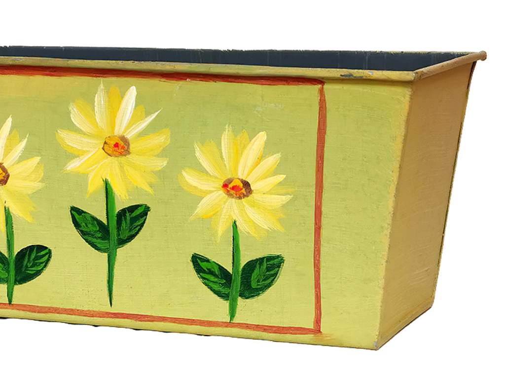 Truhlík plechový 23 x 12cm color