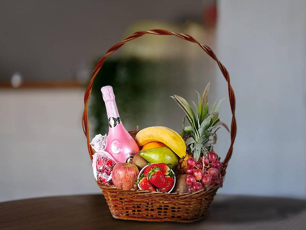 Košík proutí 30 cm x 19 cm gondola