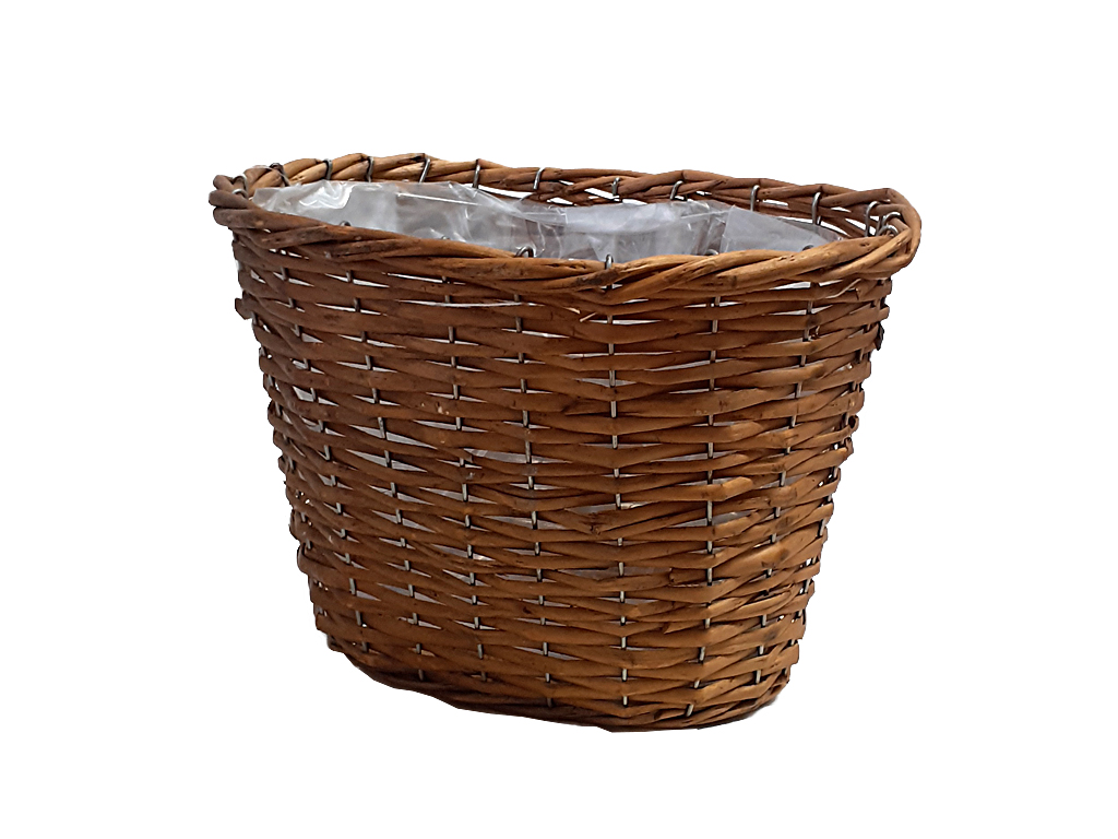 Obal proutí 24 cm x 17 cm ovál natural