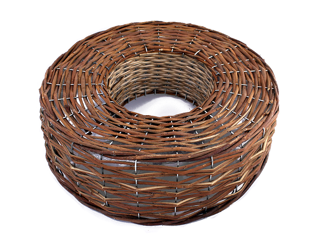 Mezikruží proutěné kruh sada 2 ks 40 cm