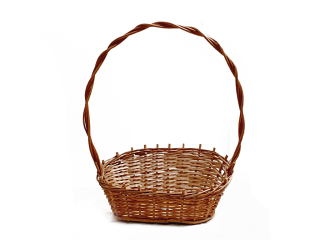 Košík proutí 35 cm x 24 cm gondola světlý