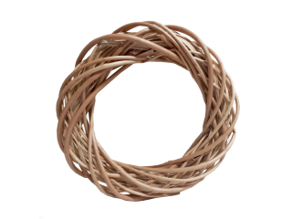 Věnec proutěný Ø 20 cm naturální