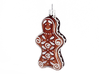 Ozdoba panáček 9cm perník