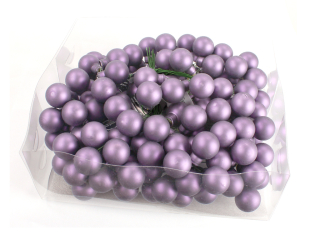 Koule zápich 2,5cm 144ks sv.fial mat BOX