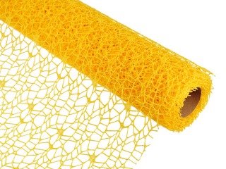 Role star mesh 50 cm 5 yd žlutá