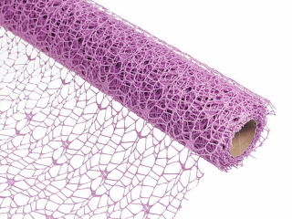 Role star mesh 50 cm 5 yd lila