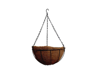 Obal kokosové vlákno závěs 28 cm kulatý natural