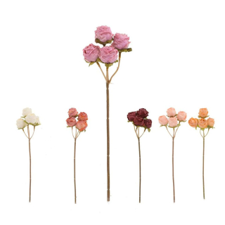 Růže ojíněná 30 cm color