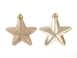 Hvězda 75mm/6ks perleťová