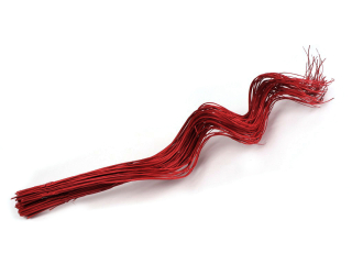 Curly ting 60 cm červený