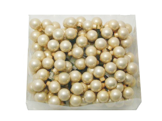 Koule zápich 2,5cm 144ks šamp.lesk BOX