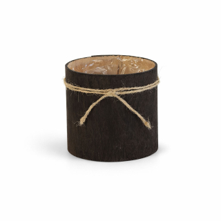 Obal dýha 10 cm kulatý černá výška 10 cm