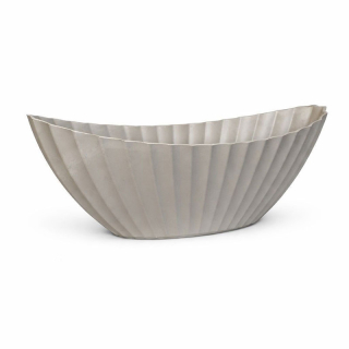 Gondola melamin 28 cm bílá