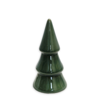 Stromek porcelán 9,5 cm zelený