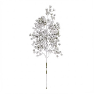 Větev modřín 62 cm zasněžená