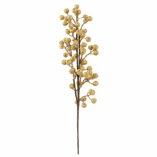 Bobule 55 cm zlaté ledové