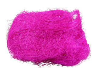 Sisal 0,100 kg růžový
